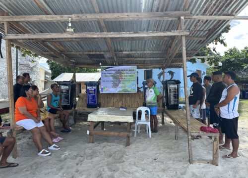 Ecotravelers Donates Heavy-Duty Trash Bins to Pamilacan Island